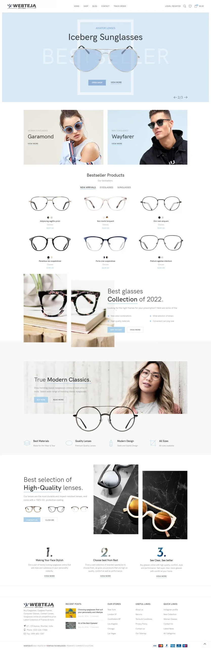 webteja optical glasses website 2 scaled